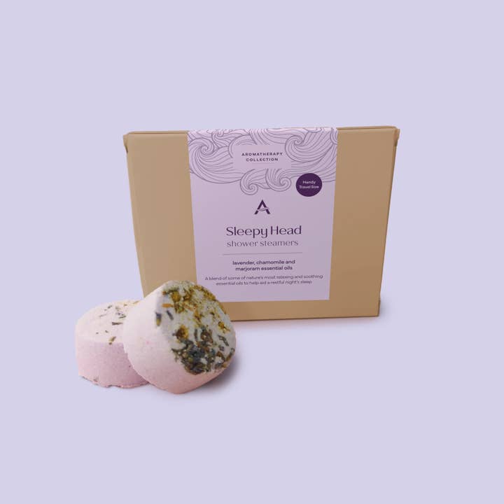 Sleepy Head Lavender and Chamomile Shower Steamers
