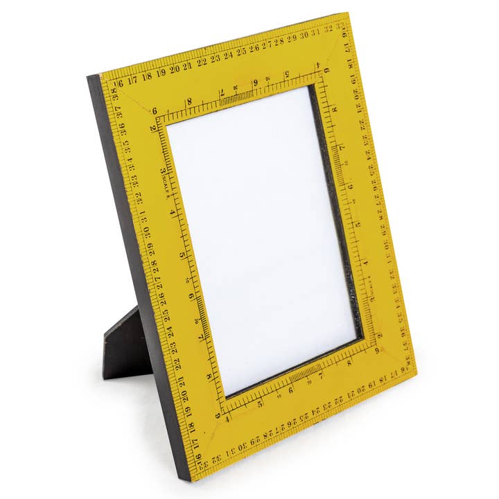 Retro Yellow Ruler 5x7
