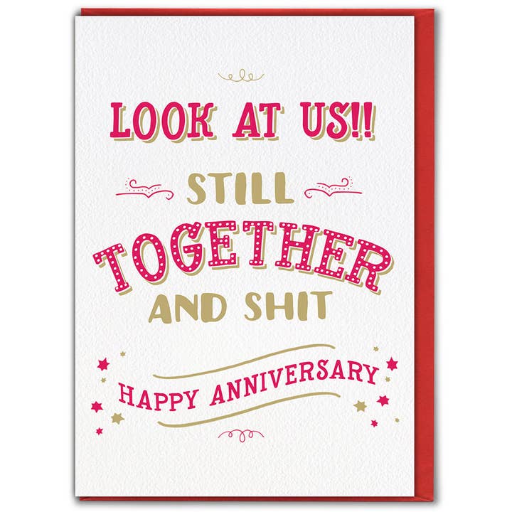 Still Together Anniversary Card
