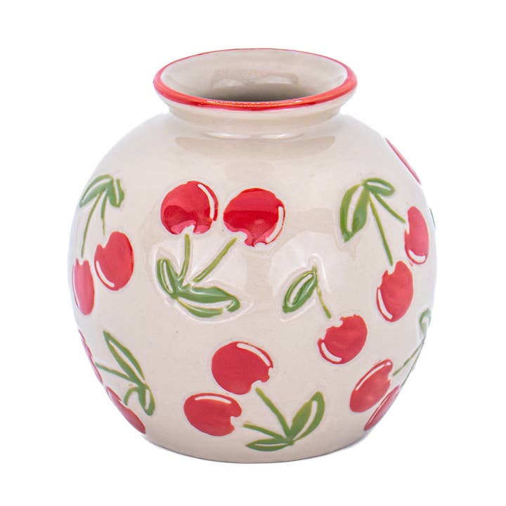 Cherry Mini Vase