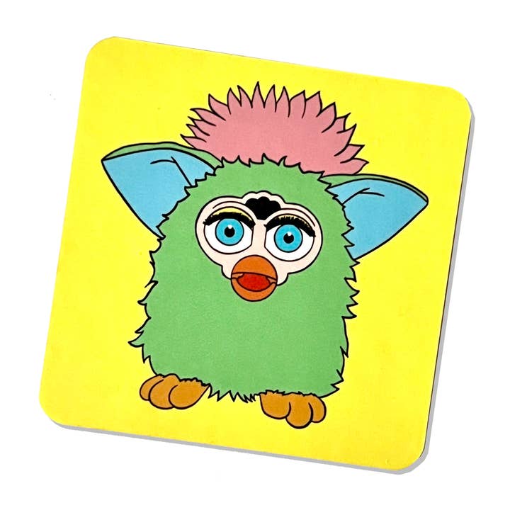 Furby Inspired Drinks Coaster