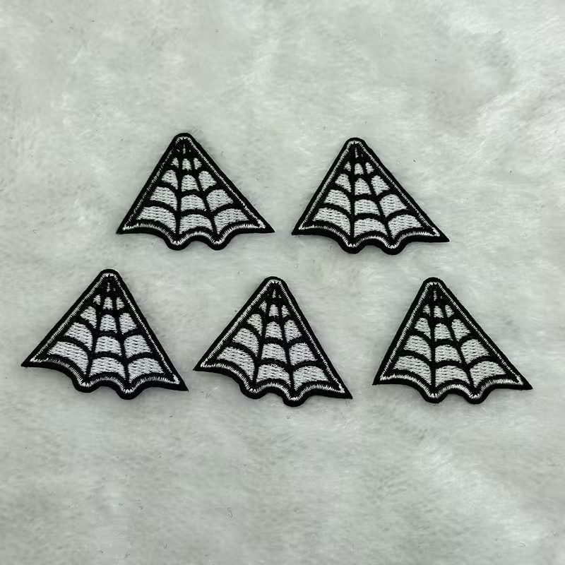 Spider Web Iron On Patch